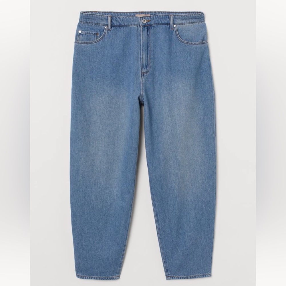 H&M Barrel Leg High Jeans